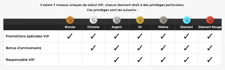 Bloc de mise en avant VIP visible dans l&rsquo;univers de marque.